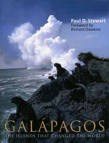 
Marine iguanas - Galapagos The Islands That Changed the World book cover 
